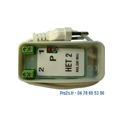 HORMANN HET 868 récepteur 2 canaux 230V