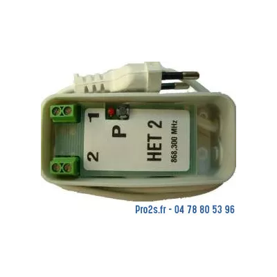 HORMANN HET 868 récepteur 2 canaux 230V