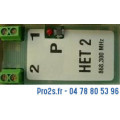 HORMANN HET 868 récepteur 2 canaux 230V