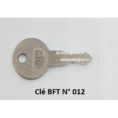 BFT 012 Clé de déverrouillage pour moteurs BFT