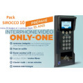 INTRATONE INTERPHONE 06-0228+ ONLY-ONE SIROCCO10 VIDEO GSM prépayé 15 ans