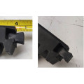 Crémaillère M4 nylon CAME 009CGZP coulissant 800 Kg maxi. Longueur de 1m