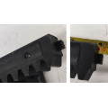Crémaillère M4 nylon pour portail coulissant 800 Kg maxi. Longueur de 1m – Emboîtement STAGNOLI