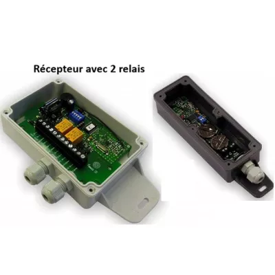 AERF KIT WIRELESSBAND 2R  transmission par radio de l'état de 2 circuits de barres palpeuses Ouverture/ Fermeture