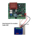 Carte S6XL / START S6BL pour 2 moteurs 230V avec la carte radio