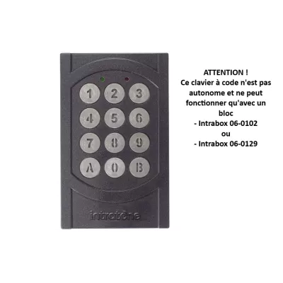 INTRATONE 01-0407 CLAVIER A CODE