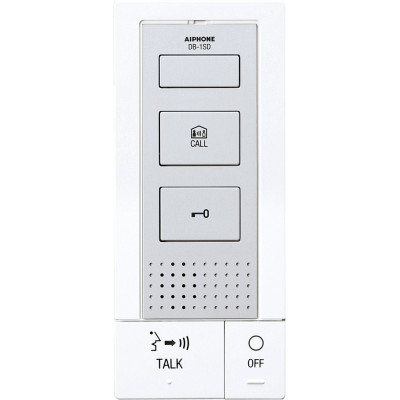 AIPHONE DB1SD Poste secondaire mains libres pour DB1MD & kits DBS1AP, KITDB2, KITDB3 et KITDB4