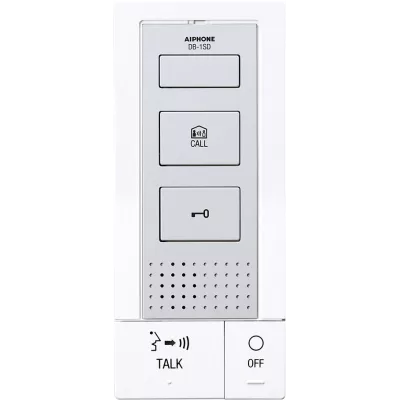 AIPHONE DB1SD Poste secondaire mains libres pour DB1MD & kits DBS1AP, KITDB2, KITDB3 et KITDB4