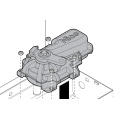NICE BM5024 moteur enterré 24v avec encodeur, irréversible pour BIGFAB BFAB5024