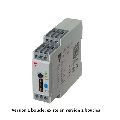 CARLO GAVAZZI LDD1PA2DU24 ampli pour 1 boucle magnétique 24V à 230V