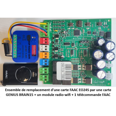 FAAC E024S solution de remplacement GGP-RADIO-WIFI