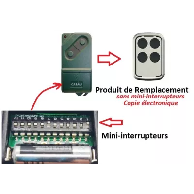 ADYX ALIZE EM2C CASALI TM2433DPH télécommande