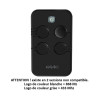FAAC XT04 SLH DS 433 Mhz 787033 télécommande 4 touches