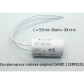CAME 119RIR295 Condensateur moteur 10 µF 450V
