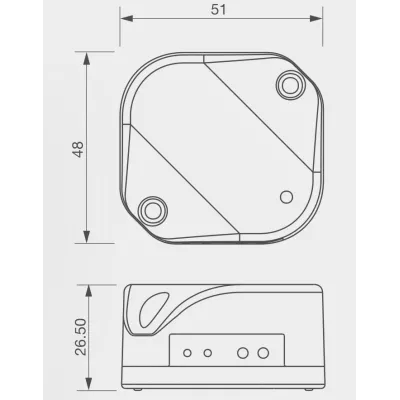 IZYX PSEWB2401 alimentation miniature 230V/24Vcc 1 A bornier à vis