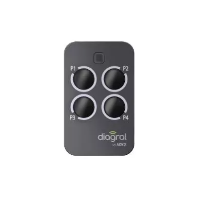 DIAGRAL BY ADYX DIAG44MCX 787011 télécommande 4 touches