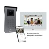 GOLMAR GS5113-ART7W, kit interphone vidéo HD 7" 2 fils WIFI, appels smartphone et clavier à codes