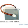 Batterie de secours FAAC GENIUS G390923 – 24V 1800mAh pour motorisation de portail