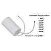 Condensateur moteur 10 µF 450V
