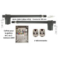 GGP Kit 2 vérins 230V course 300mm coffret GGPQ81 avec 2 télécommandes