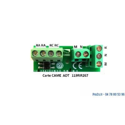 CAME 119RIR267 CARTE ADT