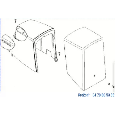 NICE ROBUS 400 PRRB03A capot