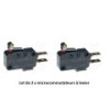 MICRO INTERRUPTEUR OMRON FIN DE COURSE levier et roulette lot de 2 pièces