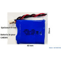 CARDIN ZRA3.0-3.8-W Pile batterie lithium 3,0V