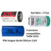 SAFT 26500 NICE FTA1 pile lithium 3,6 V format LR14