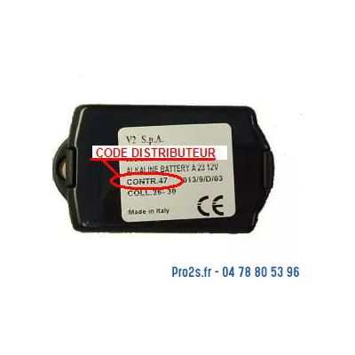 V2 TSC4 télécommande 433 Mhz rolling-code