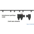 Crémaillère M4 nylon CAME 009CGZP coulissant 800 Kg maxi. Longueur de 1m