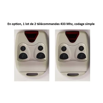 GGP-RADIO-WIFI 230V module récepteur 230V, 2 relais livré avec ou sans 2 télécommandes