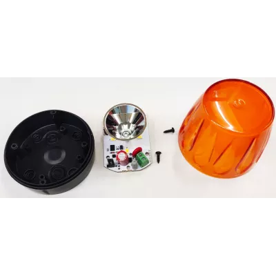 GGP CLIGNO F03-LC4 Orange feu clignotant universel 12-230V AC-DC
