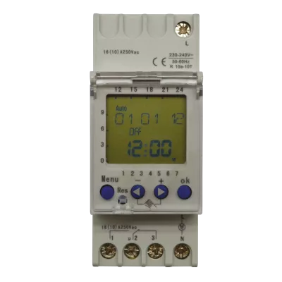 IZYX DTD2301 HORLOGE MODULAIRE 1 contact NO/NF avec réserve de marche