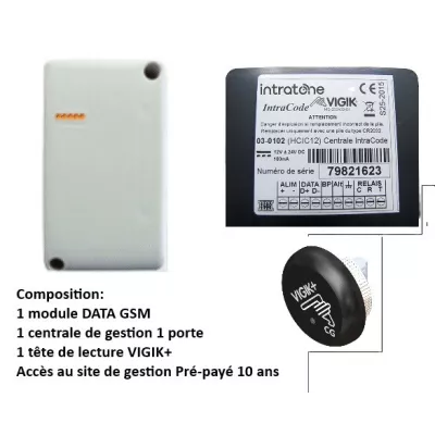 INTRATONE 06-0102+ INTRABOX avec tête VIGIK+, gestion à distance