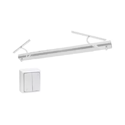 NIGHT & DAY KIT Motorisation de volets battants filaire 105765 DIAG40MBF BLANC 20Nm